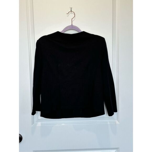 Philosophy Black Collared Jacket Size Large - Picture 3 of 5